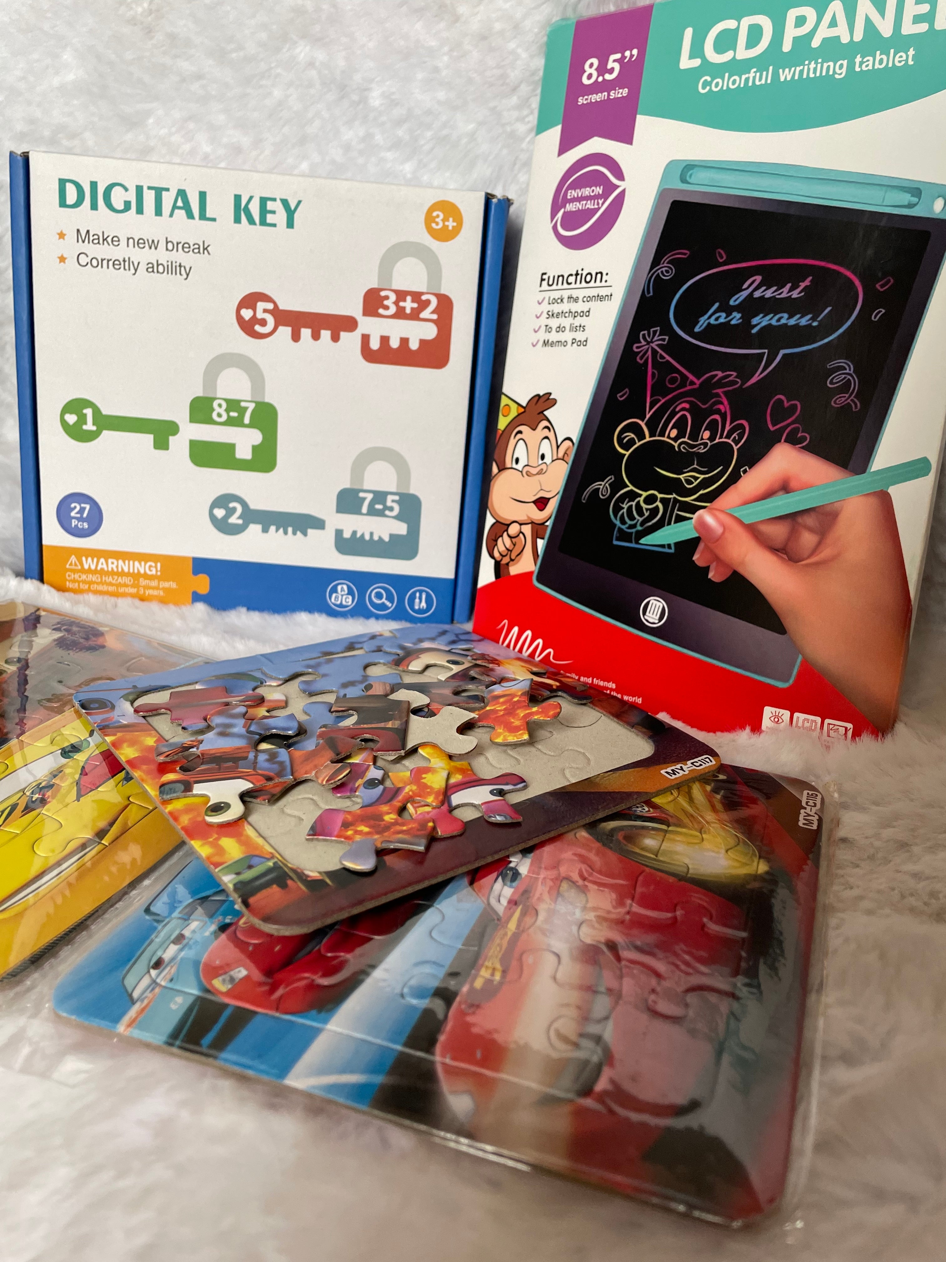 **"مجموعة تعليم ومرح للأطفال 👧🧒 | ألعاب تنمية الذكاء والتركيز"**مع هدية مجانية رائعة لأطفالنا
