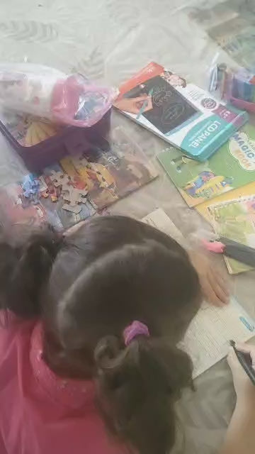 **"باك تعليمي وترفيهي للأطفال 👧🧒 | أدوات مدرسية + ألعاب تنمية الذكاء"**